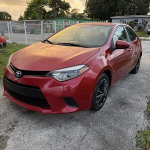 TOYOTA COROLLA LE
